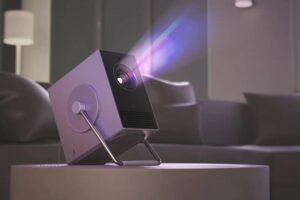 Smallest 4K Projector: LG CineBeam Q