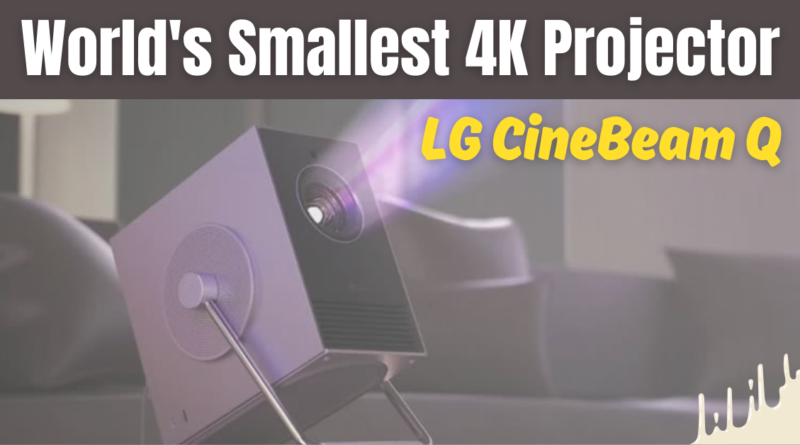 Smallest 4K Projector