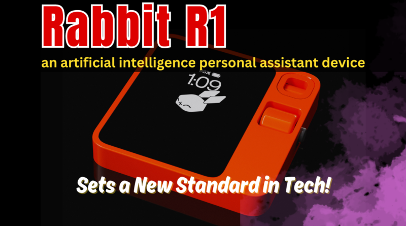 Rabbit R1 AI personal assistant device